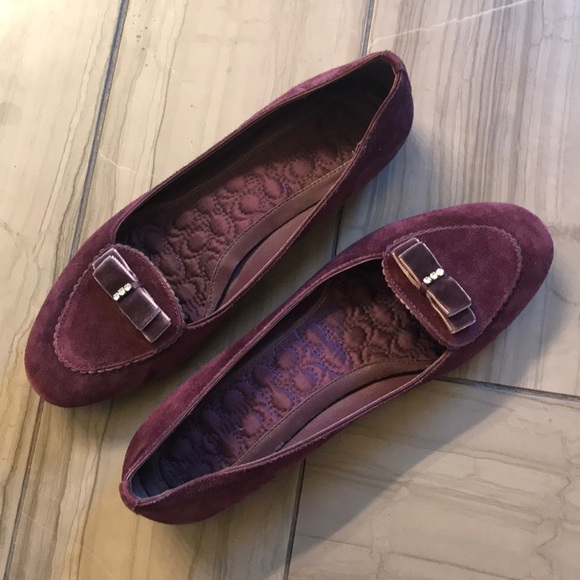 Coach Shoes - ❤️Host Pick❤️Coach Plumb Suede Flats sz 7
